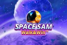 Imagen del juego de tragamonedas Space Sam Walk and Win proporcionada por Pragmatic Play