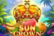 Imagen del juego de tragamonedas Sun Crown proporcionada por Elk Studios