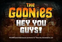 Image of the slot machine game The Goonies Hey You Guys provided by Blueprint Gaming