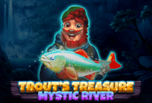 Image of the slot machine game Trout’s Treasure Mystic River provided by Spinomenal