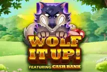 Image of the slot machine game Wolf it Up provided by Inspired Gaming