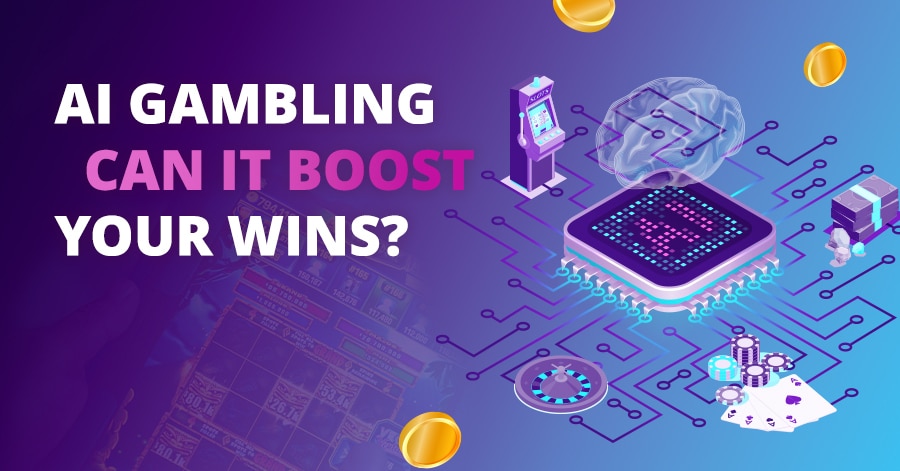 Visual representation for the article titled AI Gambling: Can AI Boost Your Winning Chances in Real Money Gambling?