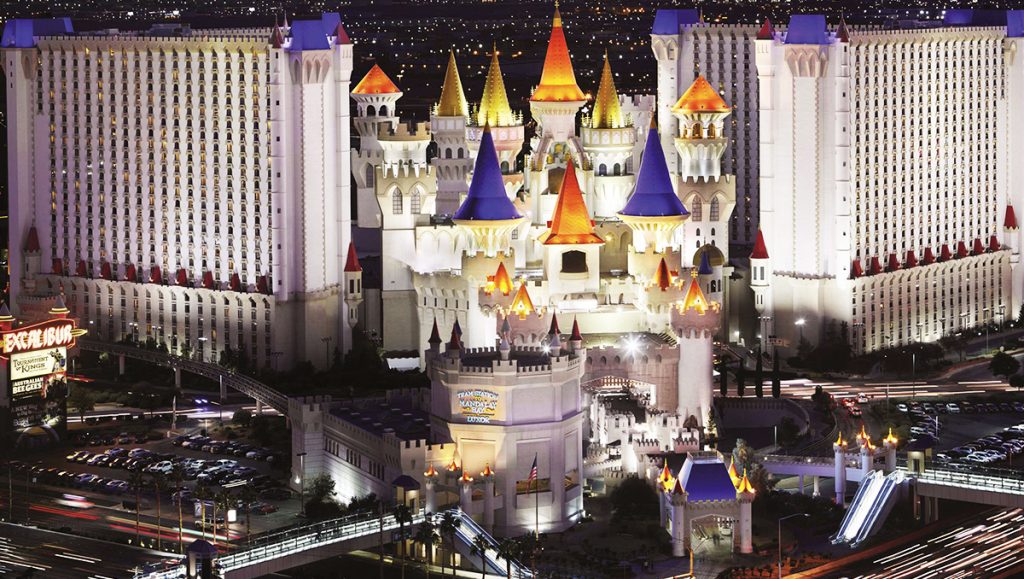 Excalibur Las Vegas Hotel and Casino, Night View