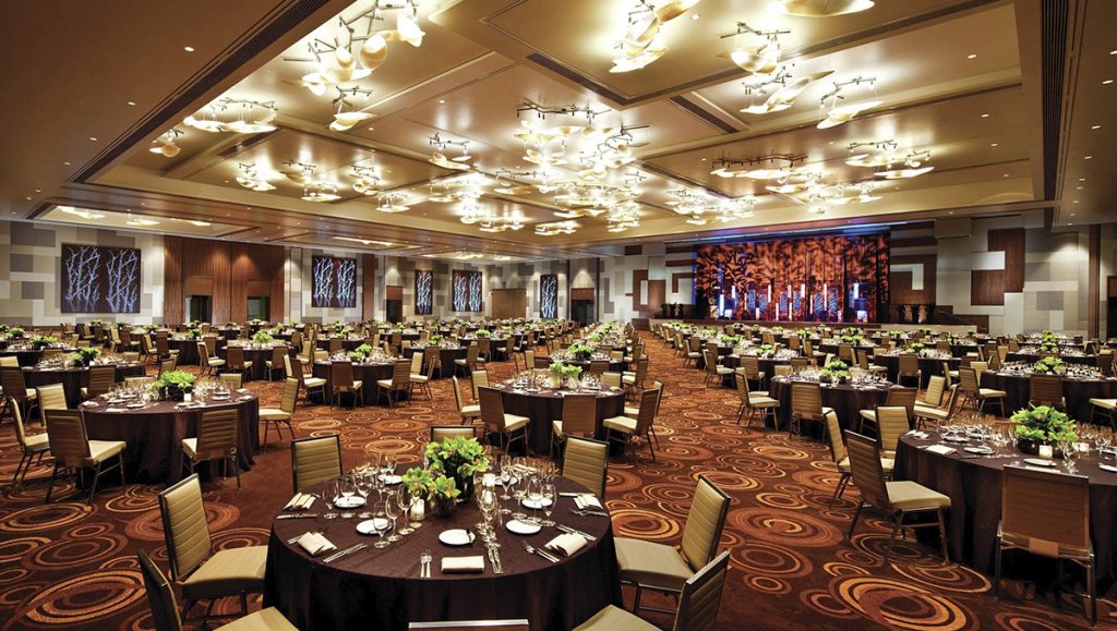 Banquet Hall At Aria Hotel And Casino Las Vegas