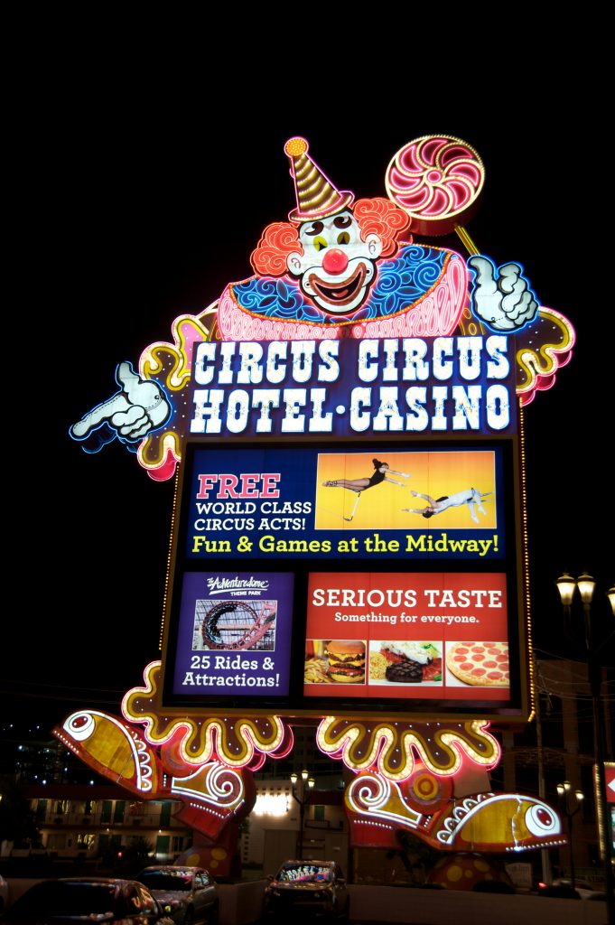 Lucky The Clown Marquee