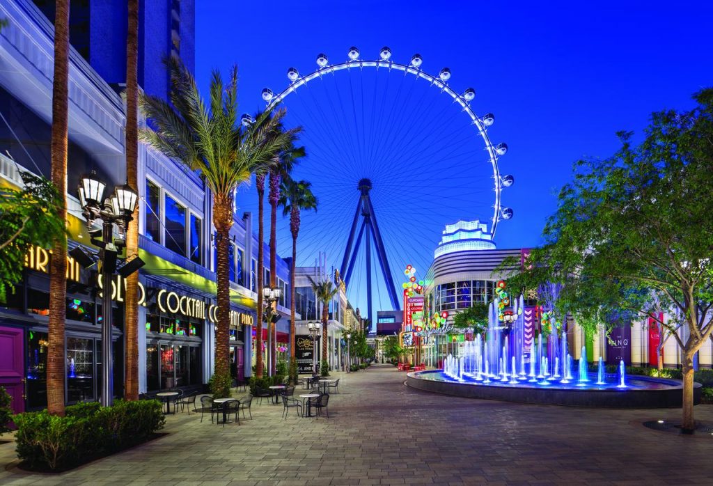 The Linq Las Vegas View Of The High Roller