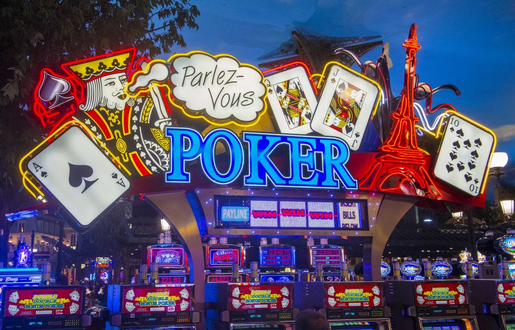 Paris Las Vegas Paris Casino Floor Poker