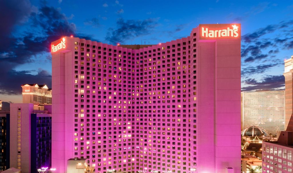 Harrah'S Las Vegas Hotel The Opposite Side Of The Main View