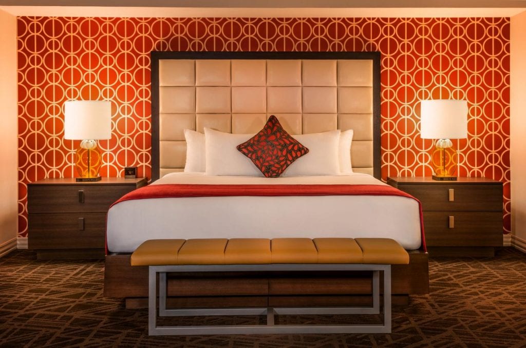 Bally's Las Vegas Hotel Standard King Size Bed