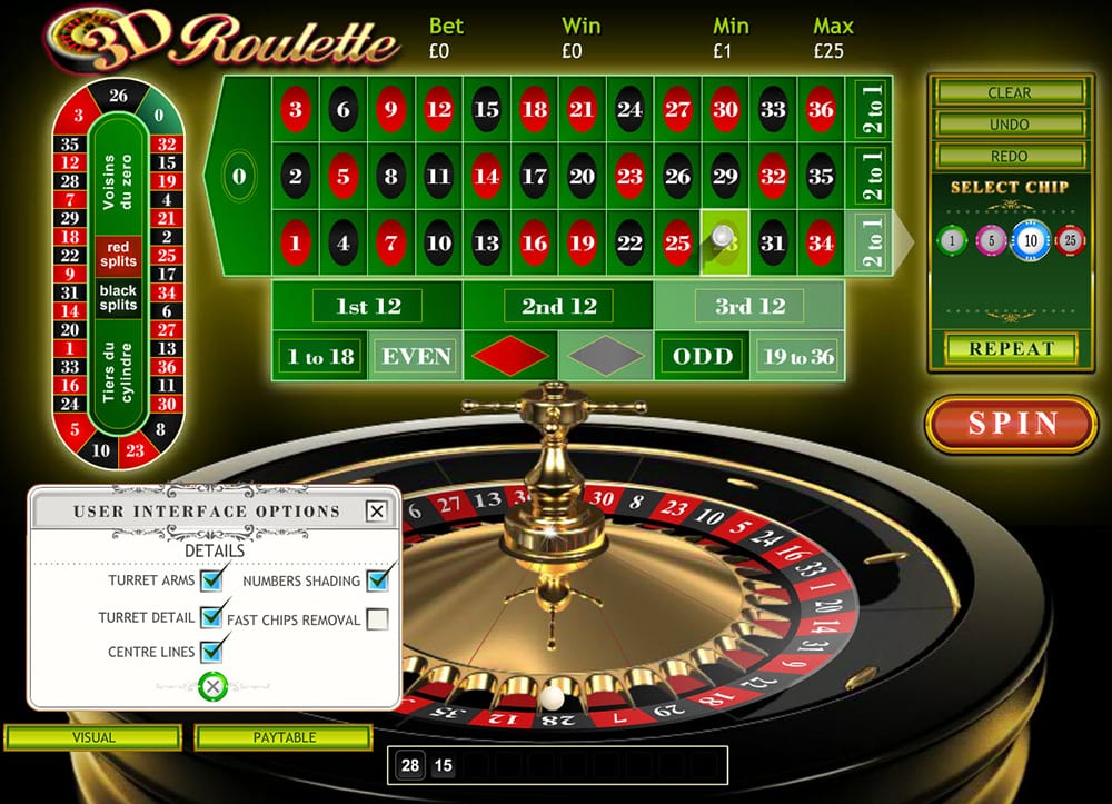 pkr roulette 3d