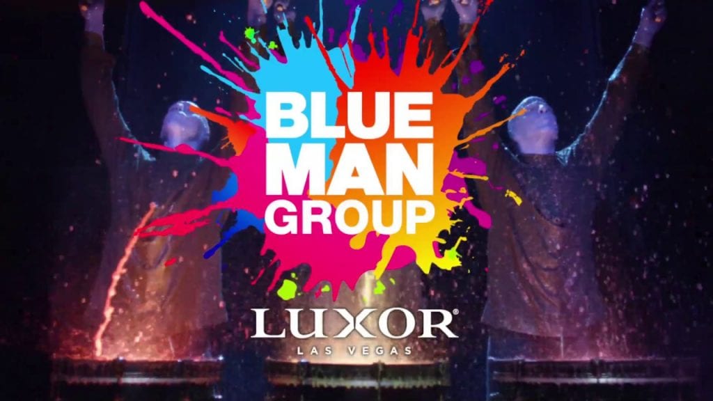 blue man group las vegas logo