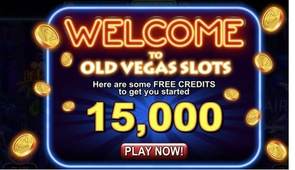 Old Vegas Slots Welcome Bonus Screenshot